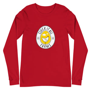 Cluck It All Farms Logo Unisex Long Sleeve Tee - Cluck It All Farms