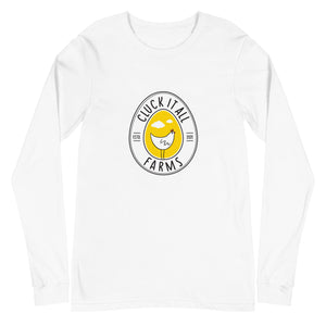 Cluck It All Farms Logo Unisex Long Sleeve Tee - Cluck It All Farms