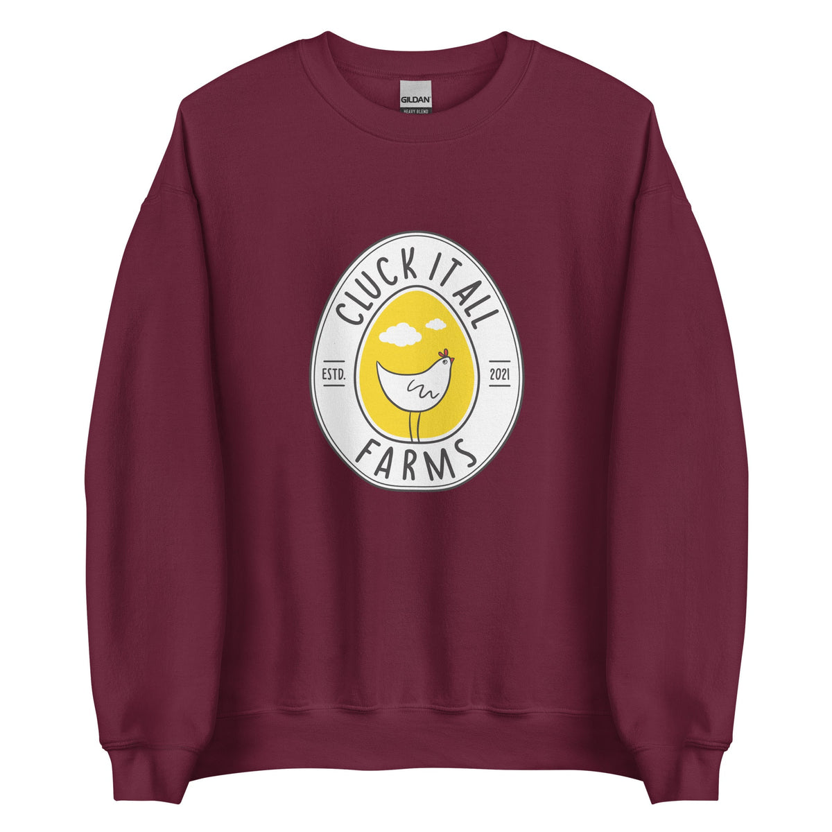 Cluck It All Farms Logo Unisex Sweatshirt - Cluck It All Farms