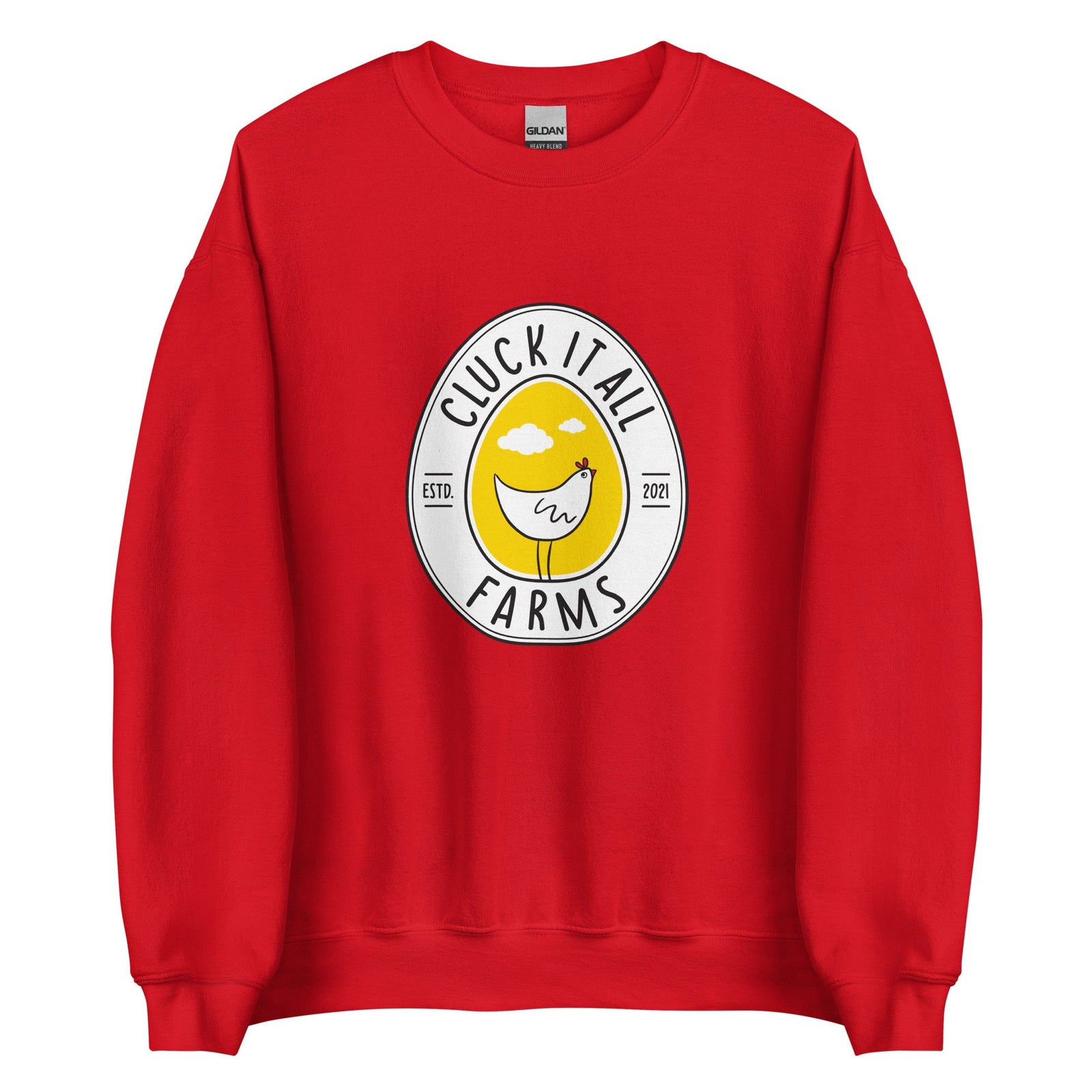 Cluck It All Farms Logo Unisex Sweatshirt - Cluck It All Farms