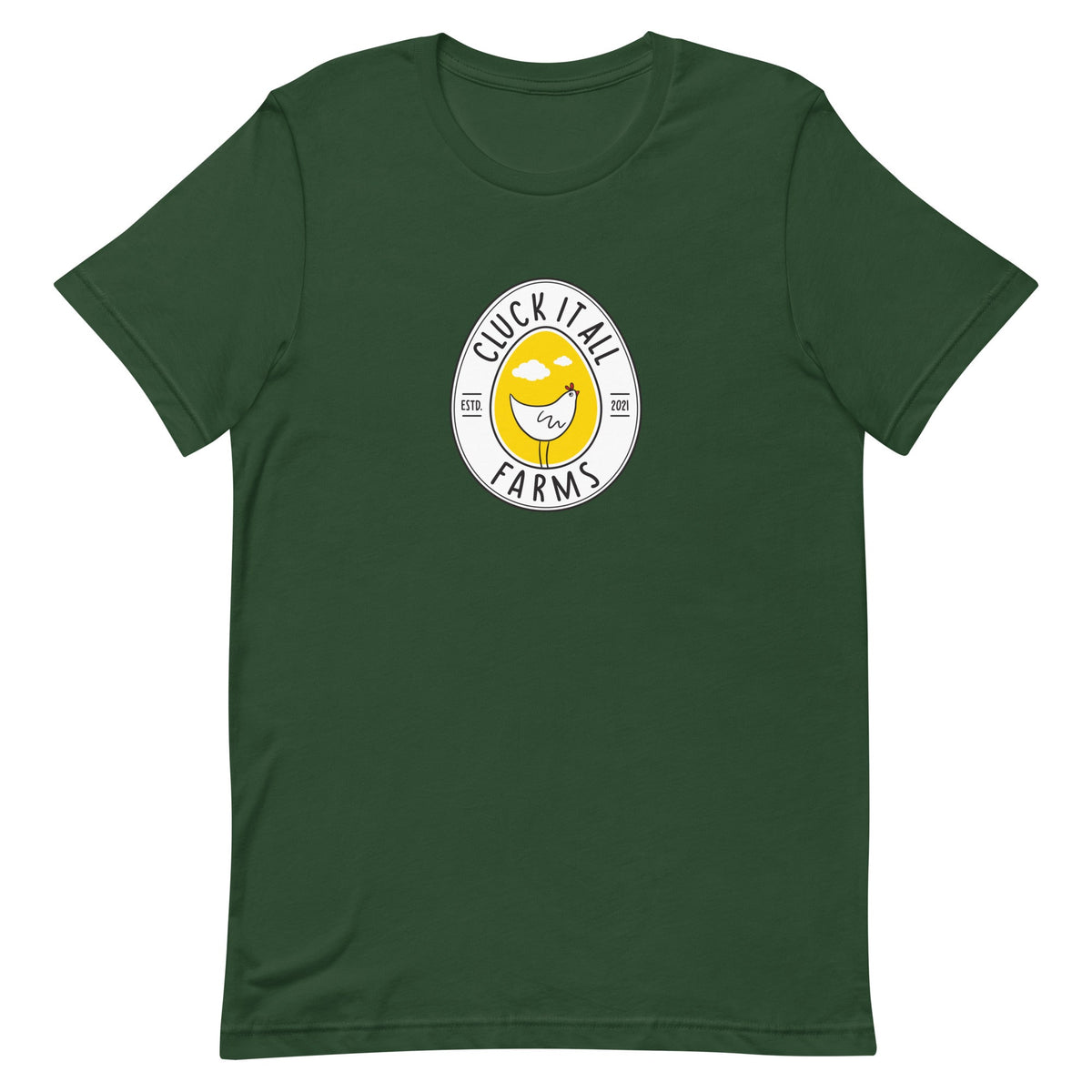 Cluck It All Farms Logo Unisex T-Shirt - Cluck It All Farms