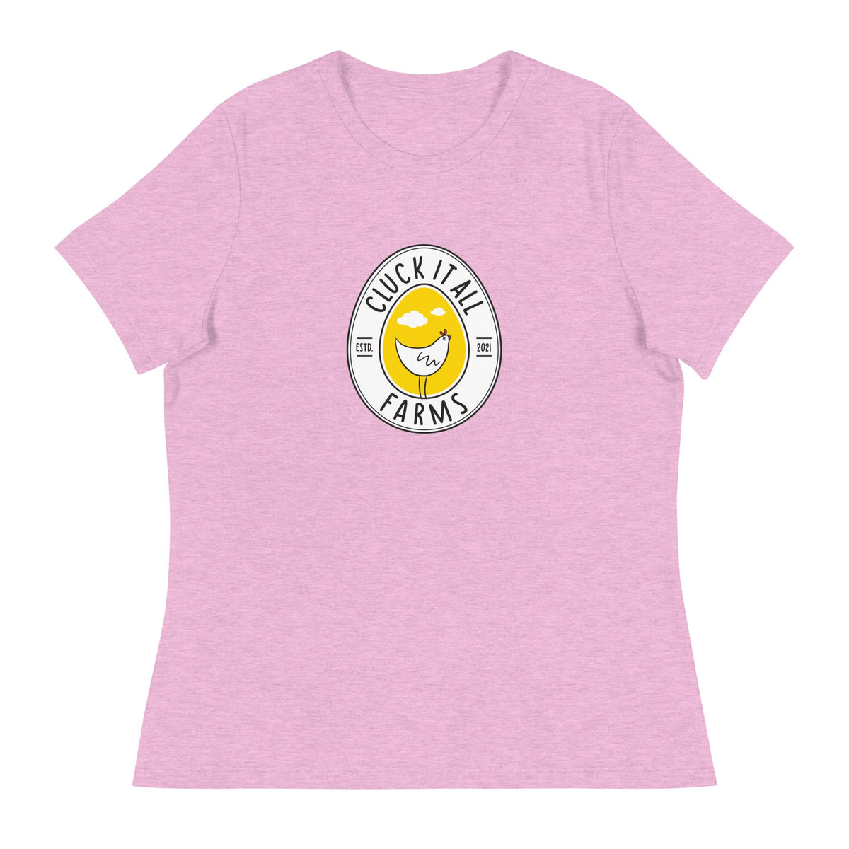Cluck It All Farms Logo Women's Relaxed T-Shirt - Cluck It All Farms