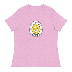 Cluck It All Farms Logo Women's Relaxed T-Shirt - Cluck It All Farms