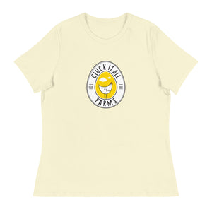 Cluck It All Farms Logo Women's Relaxed T-Shirt - Cluck It All Farms