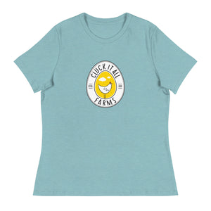 Cluck It All Farms Logo Women's Relaxed T-Shirt - Cluck It All Farms
