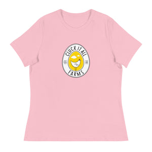 Cluck It All Farms Logo Women's Relaxed T-Shirt - Cluck It All Farms