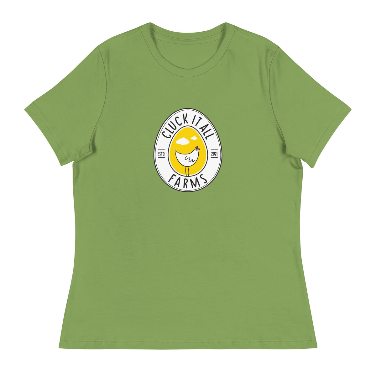 Cluck It All Farms Logo Women's Relaxed T-Shirt - Cluck It All Farms