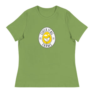 Cluck It All Farms Logo Women's Relaxed T-Shirt - Cluck It All Farms