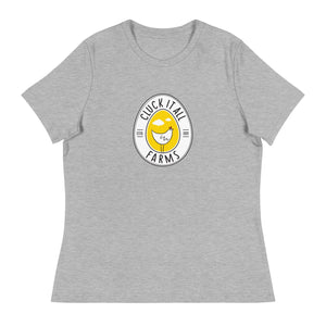 Cluck It All Farms Logo Women's Relaxed T-Shirt - Cluck It All Farms