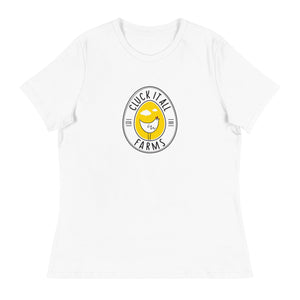 Cluck It All Farms Logo Women's Relaxed T-Shirt - Cluck It All Farms
