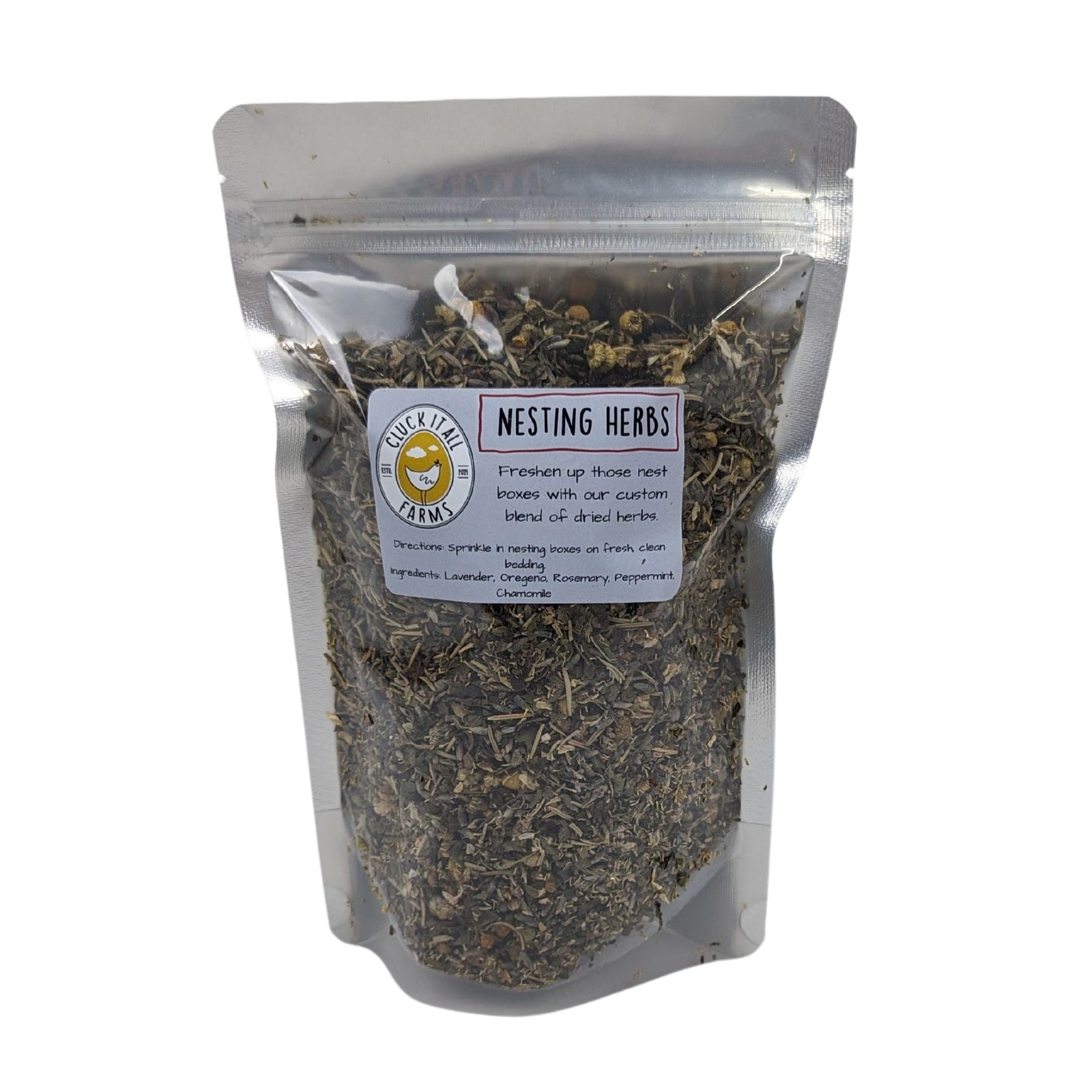 Cluck It All Farms Nesting Herb Blend 3oz - Cluck It All Farms