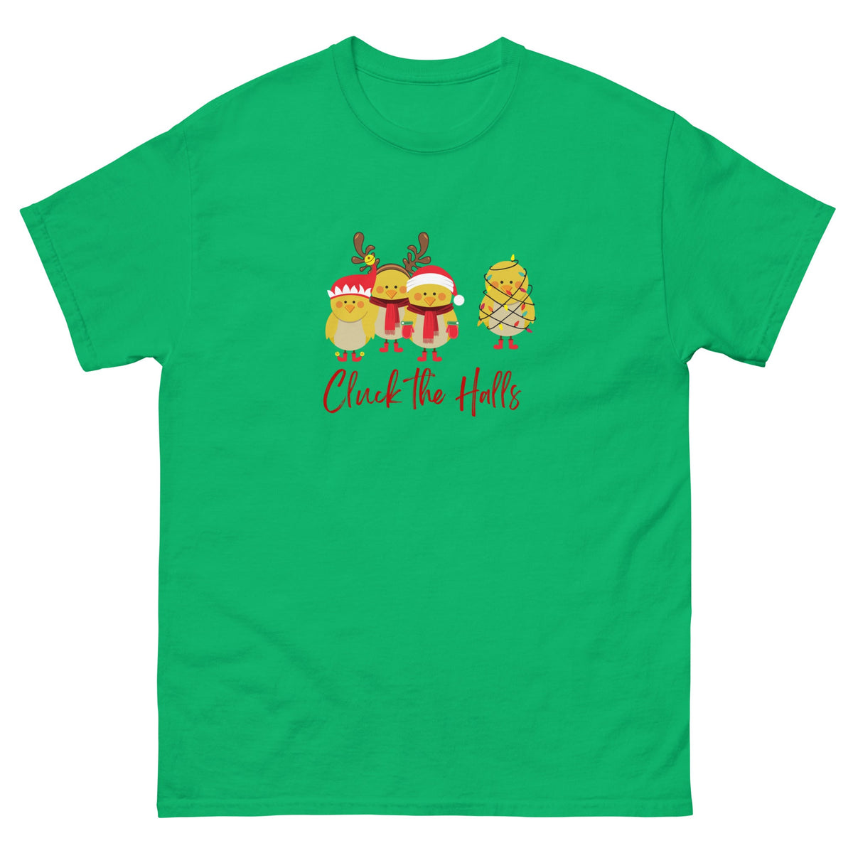 Cluck the Halls Unisex Classic Tee - Cluck It All Farms