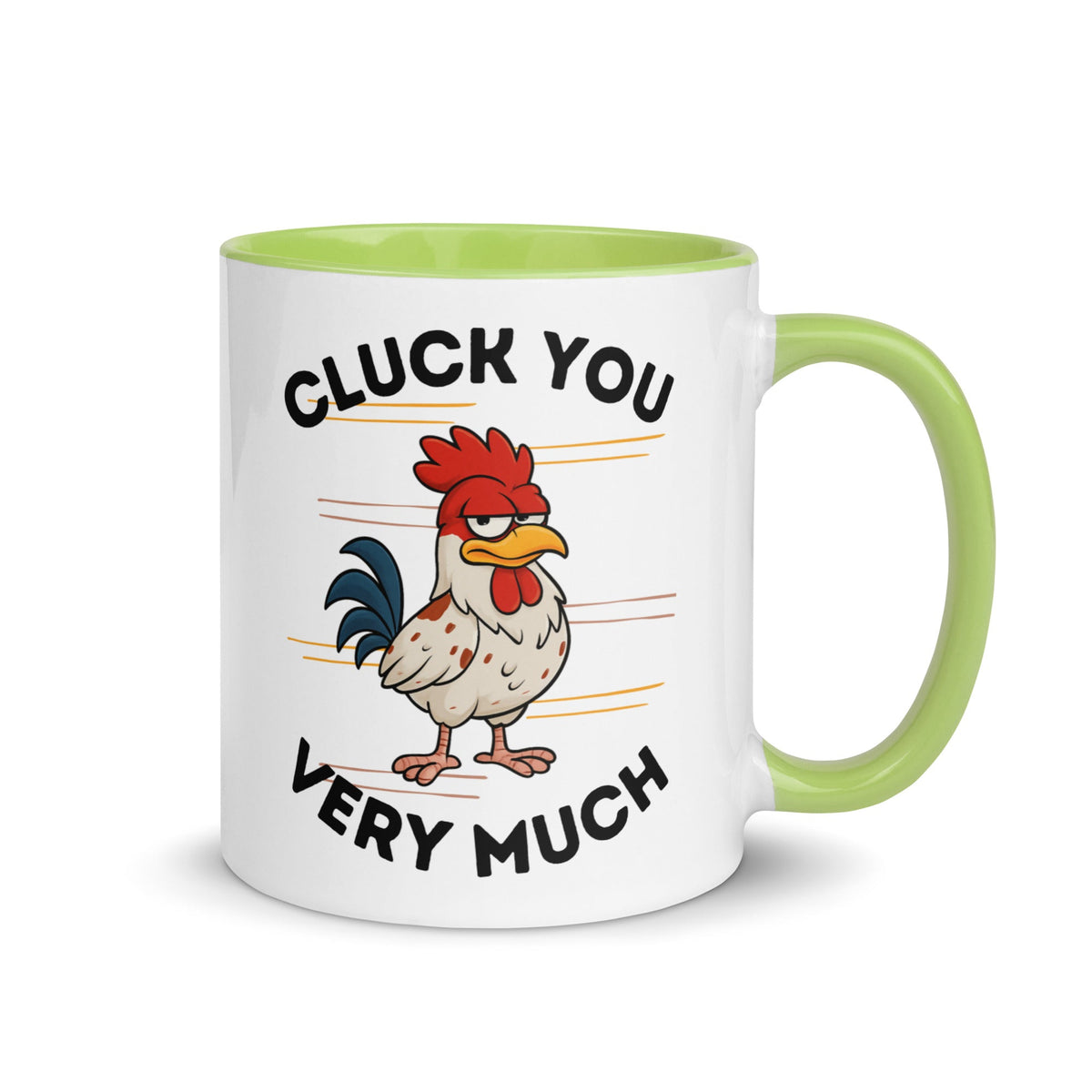 Cluck You Very Much Colored Mug - Cluck It All Farms