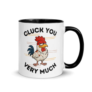 Cluck You Very Much Colored Mug - Cluck It All Farms
