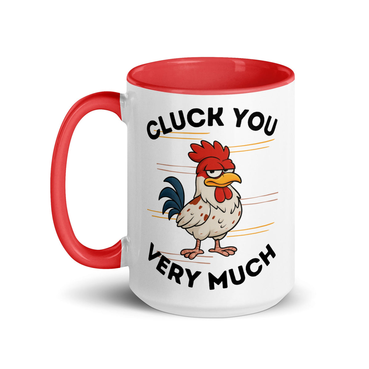 Cluck You Very Much Colored Mug - Cluck It All Farms