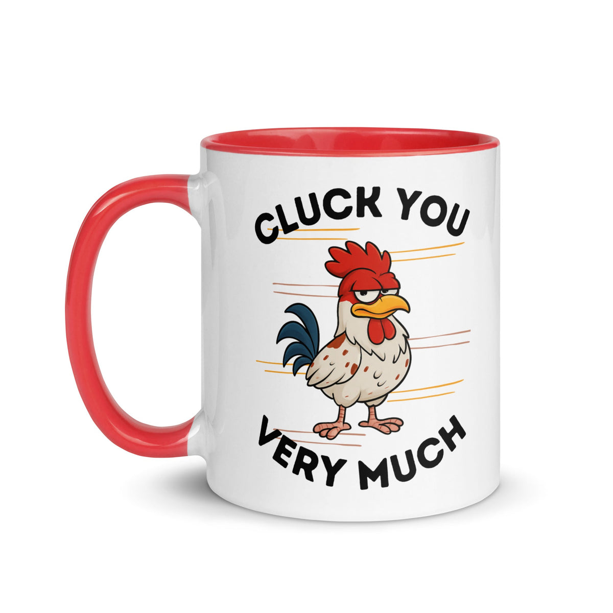 Cluck You Very Much Colored Mug - Cluck It All Farms