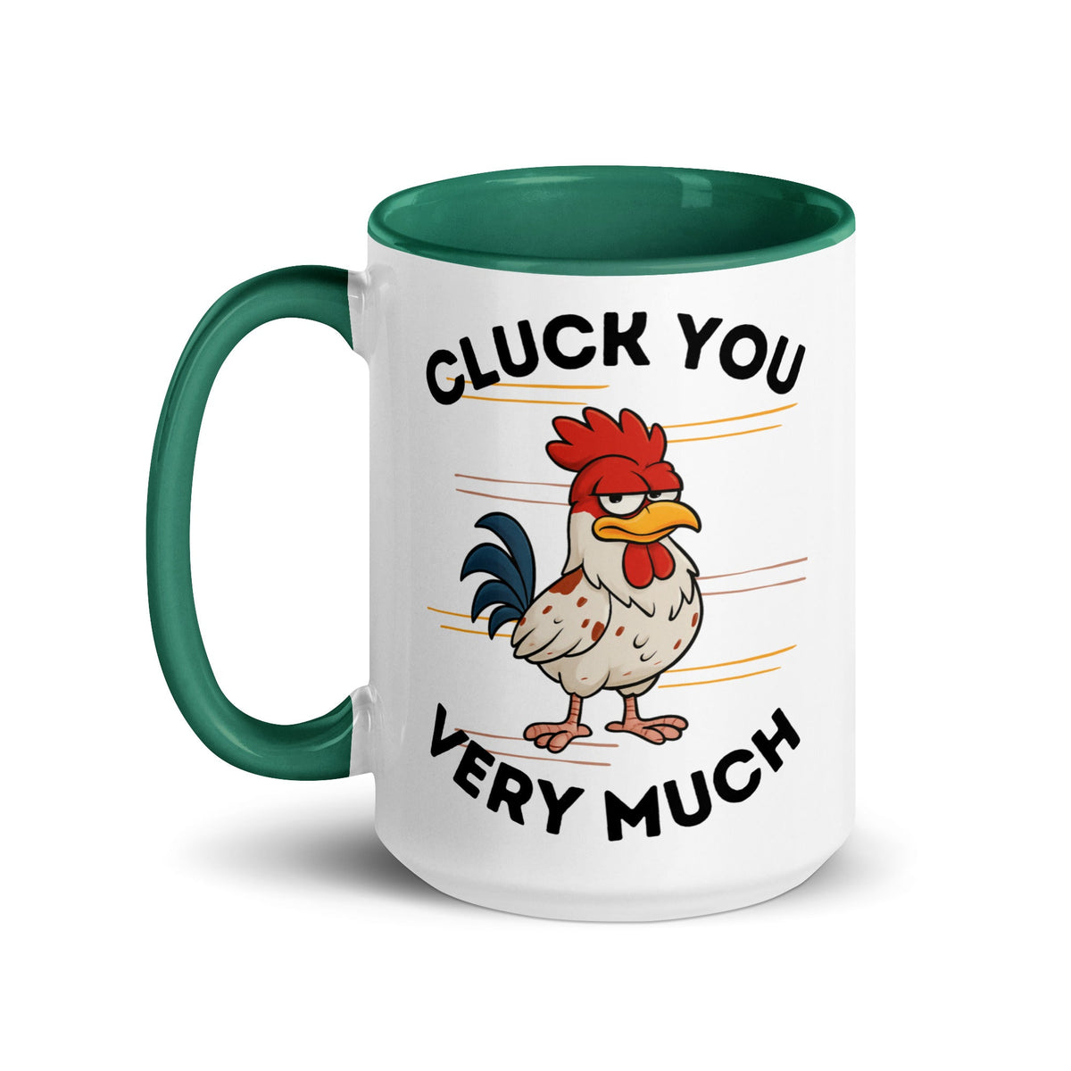 Cluck You Very Much Colored Mug - Cluck It All Farms