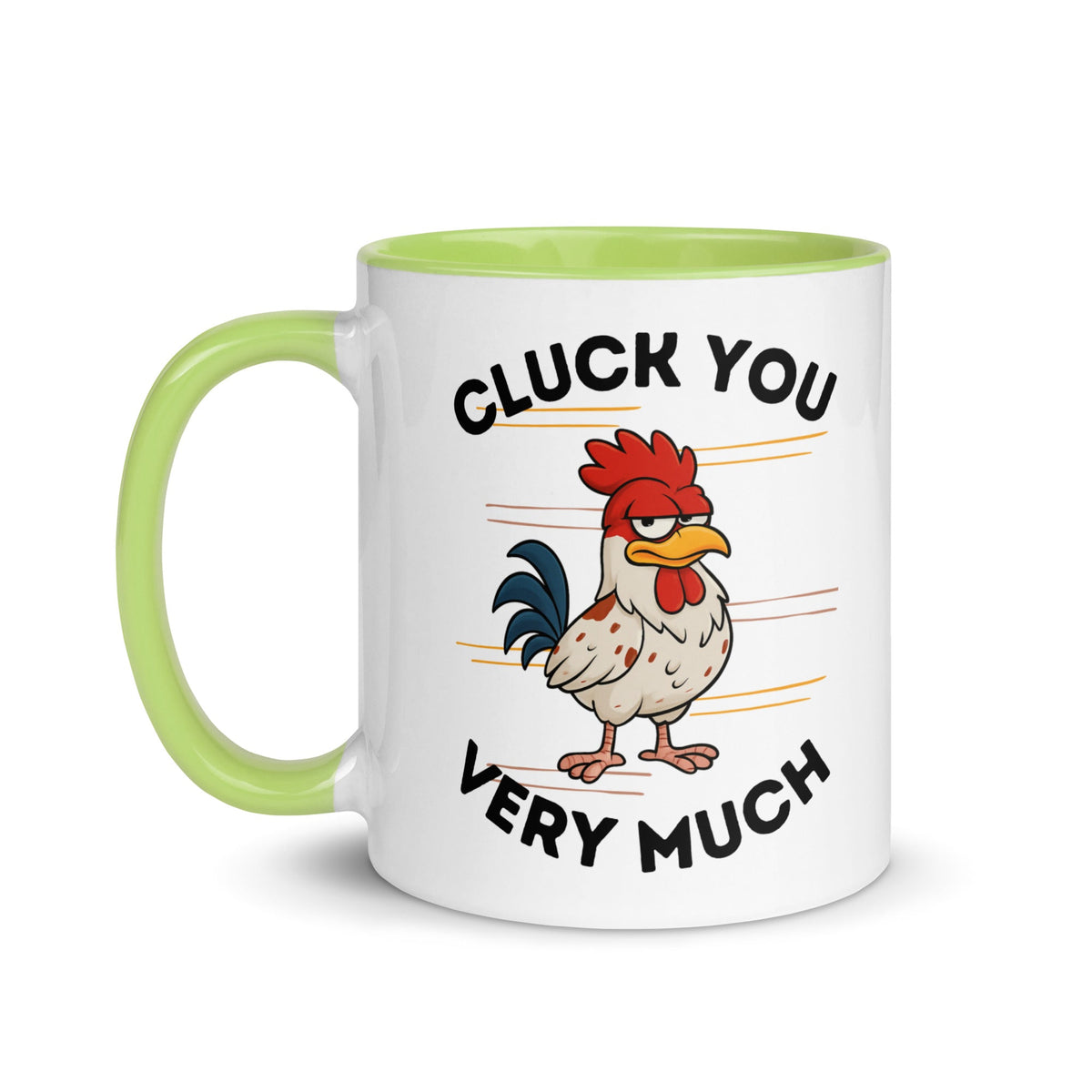 Cluck You Very Much Colored Mug - Cluck It All Farms