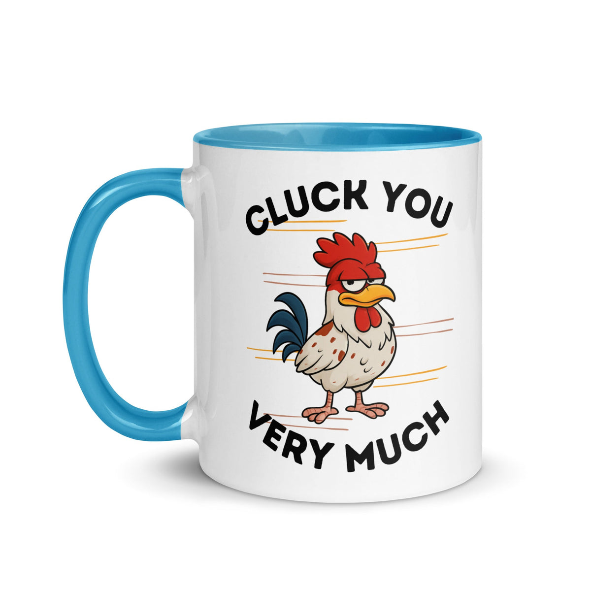 Cluck You Very Much Colored Mug - Cluck It All Farms