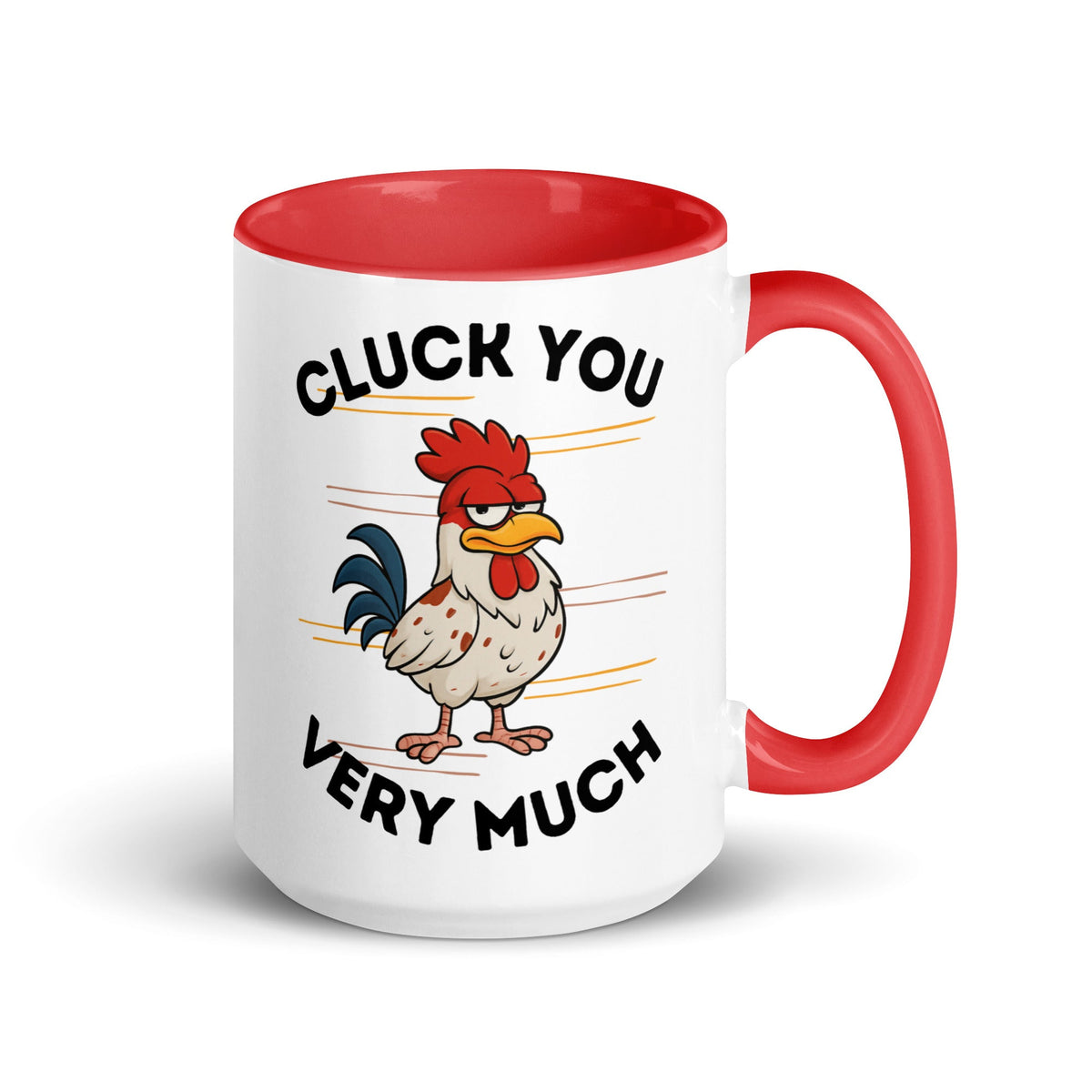 Cluck You Very Much Colored Mug - Cluck It All Farms