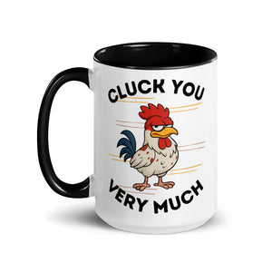 Cluck You Very Much Colored Mug - Cluck It All Farms