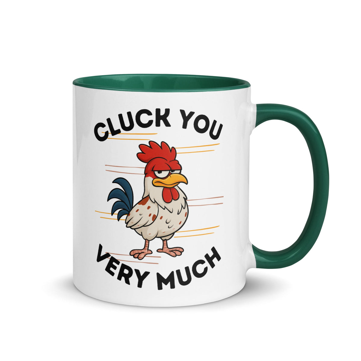 Cluck You Very Much Colored Mug - Cluck It All Farms