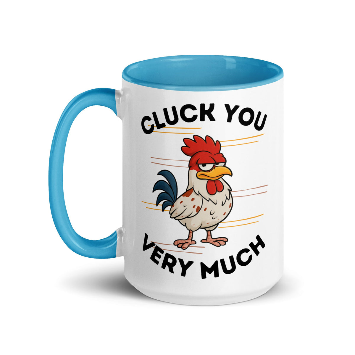 Cluck You Very Much Colored Mug - Cluck It All Farms