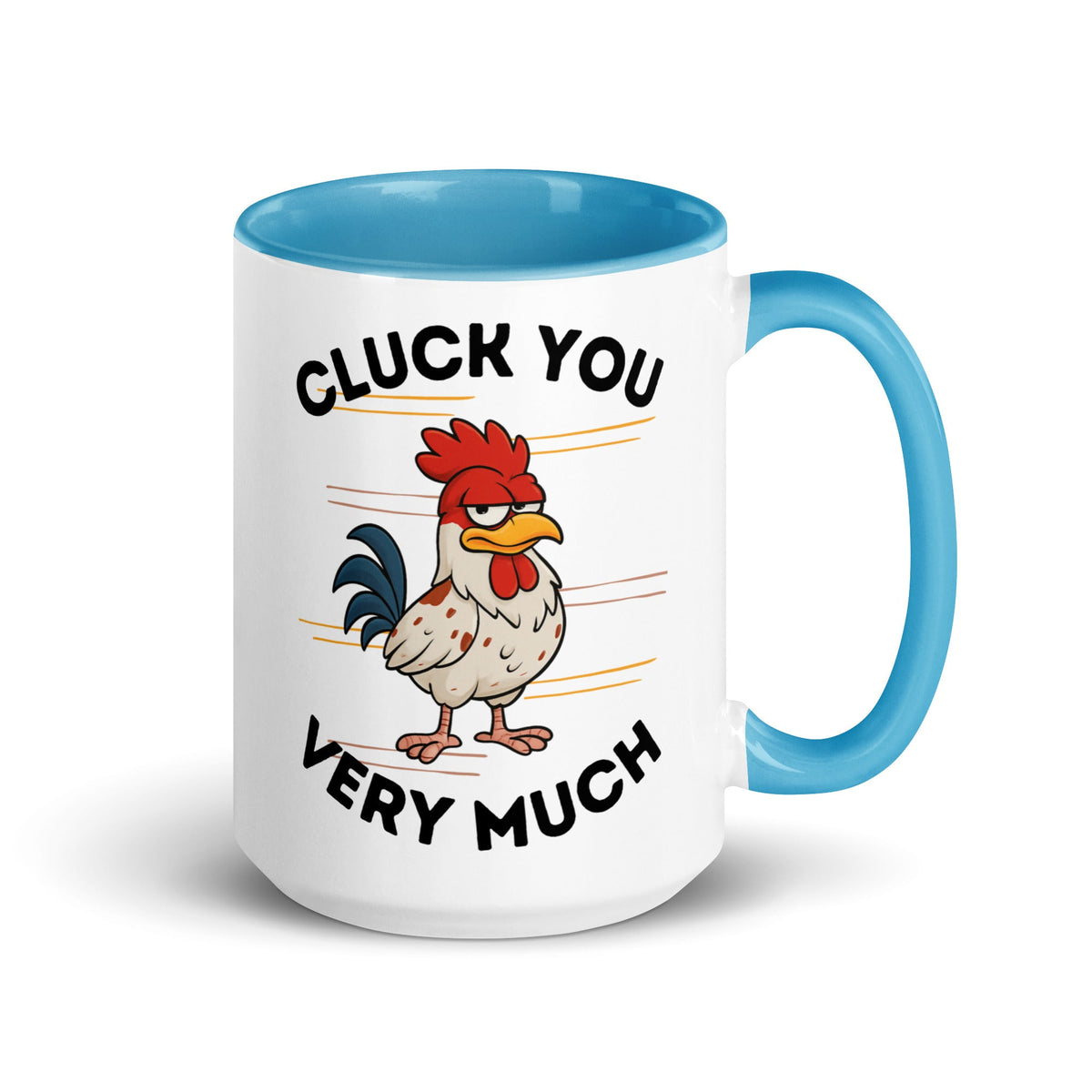 Cluck You Very Much Colored Mug - Cluck It All Farms