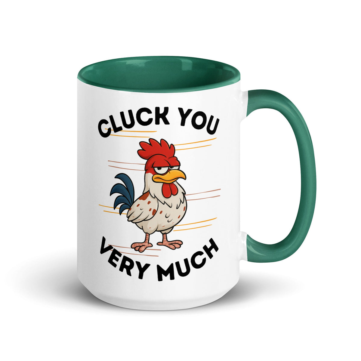 Cluck You Very Much Colored Mug - Cluck It All Farms