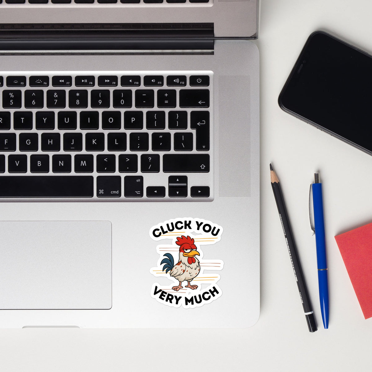 Cluck You Very Much Sticker - Cluck It All Farms
