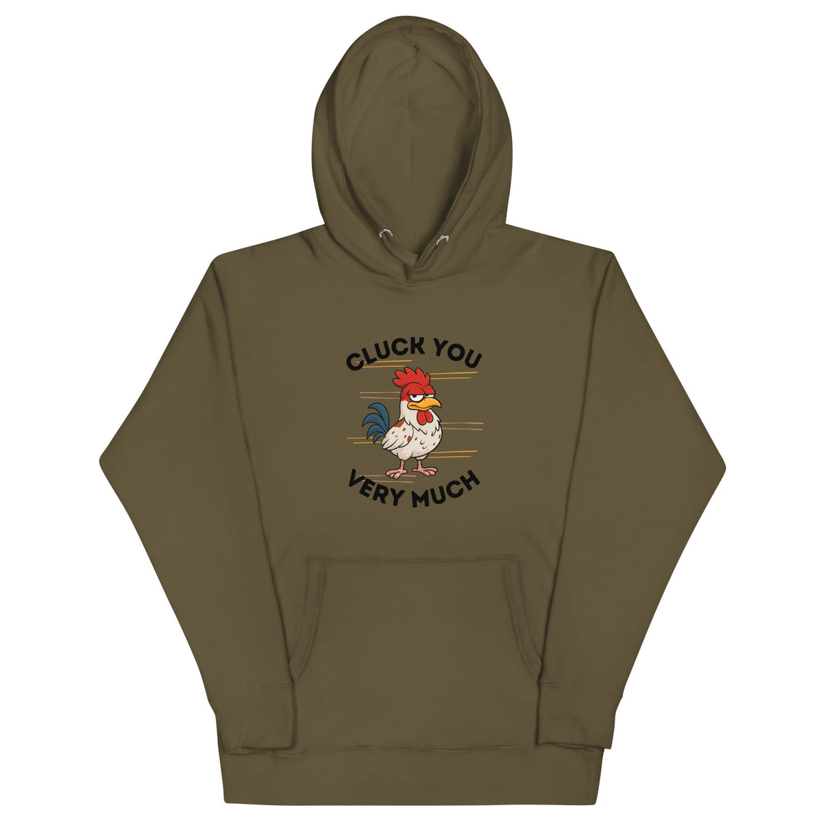 Cluck You Very Much Unisex Hoodie - Cluck It All Farms