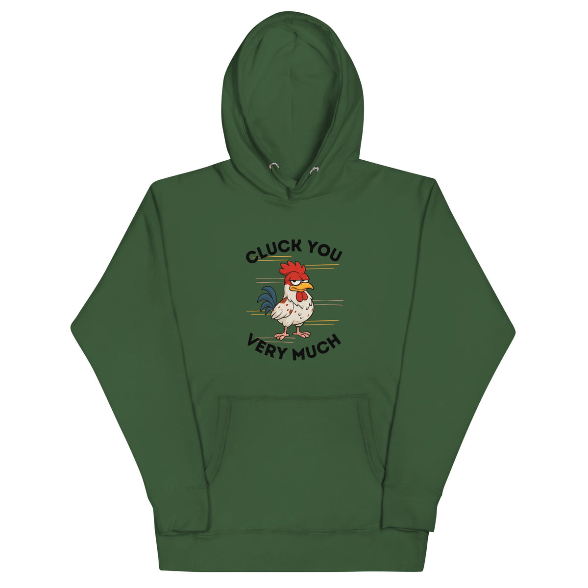 Cluck You Very Much Unisex Hoodie - Cluck It All Farms