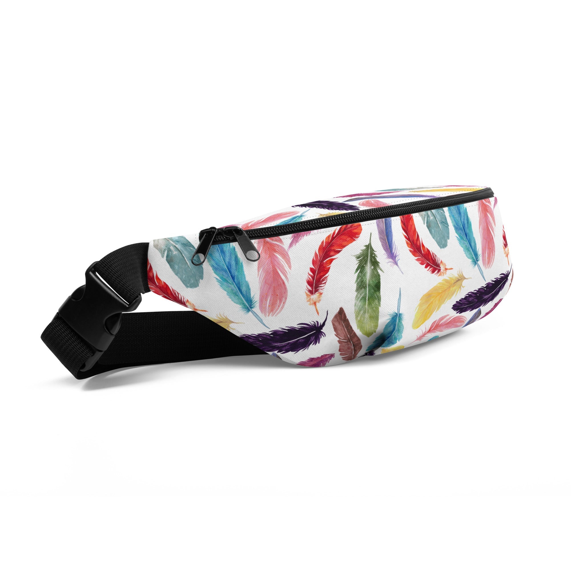 Colorful Feathers Fanny Pack - Cluck It All Farms
