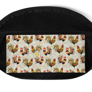 Colorful Roosters Fanny Pack - Cluck It All Farms