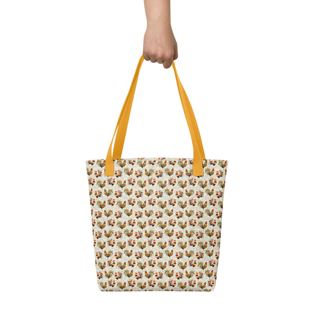 Colorful Roosters Tote Bag - Cluck It All Farms