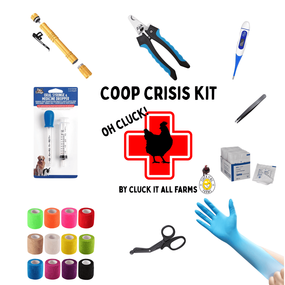 Coop Crisis Kit™ Base Kit - Cluck It All Farms