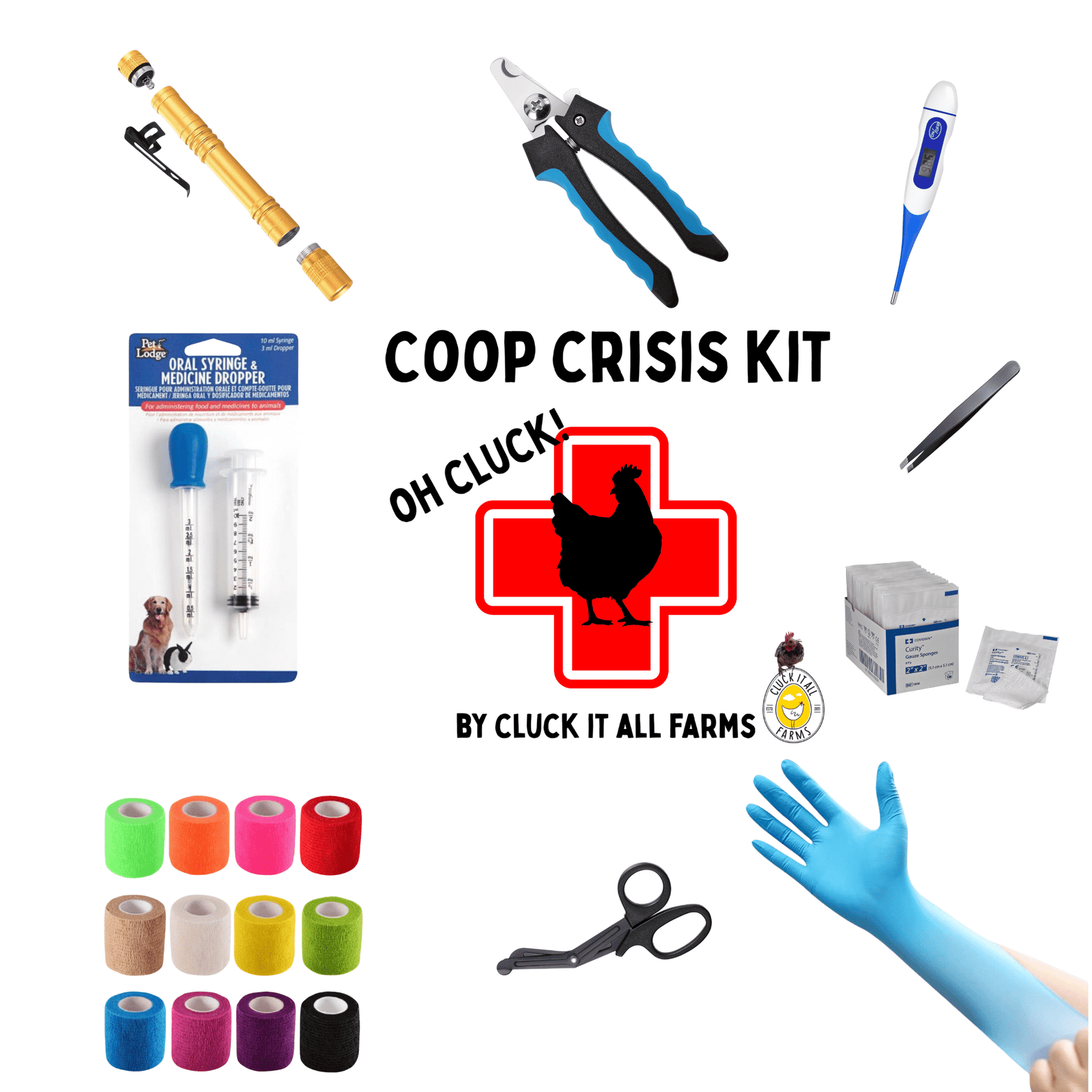 Coop Crisis Kit™ Base Kit - Cluck It All Farms
