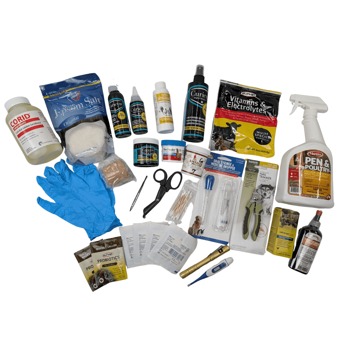 Coop Crisis Kit™ Chicken First Aid & Medicine Cabinet - Cluck It All Farms