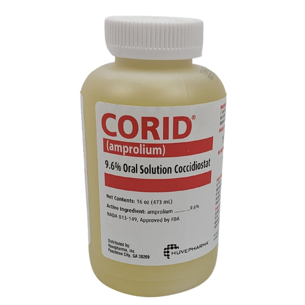 Corid 9.6% Oral Solution - Cluck It All Farms
