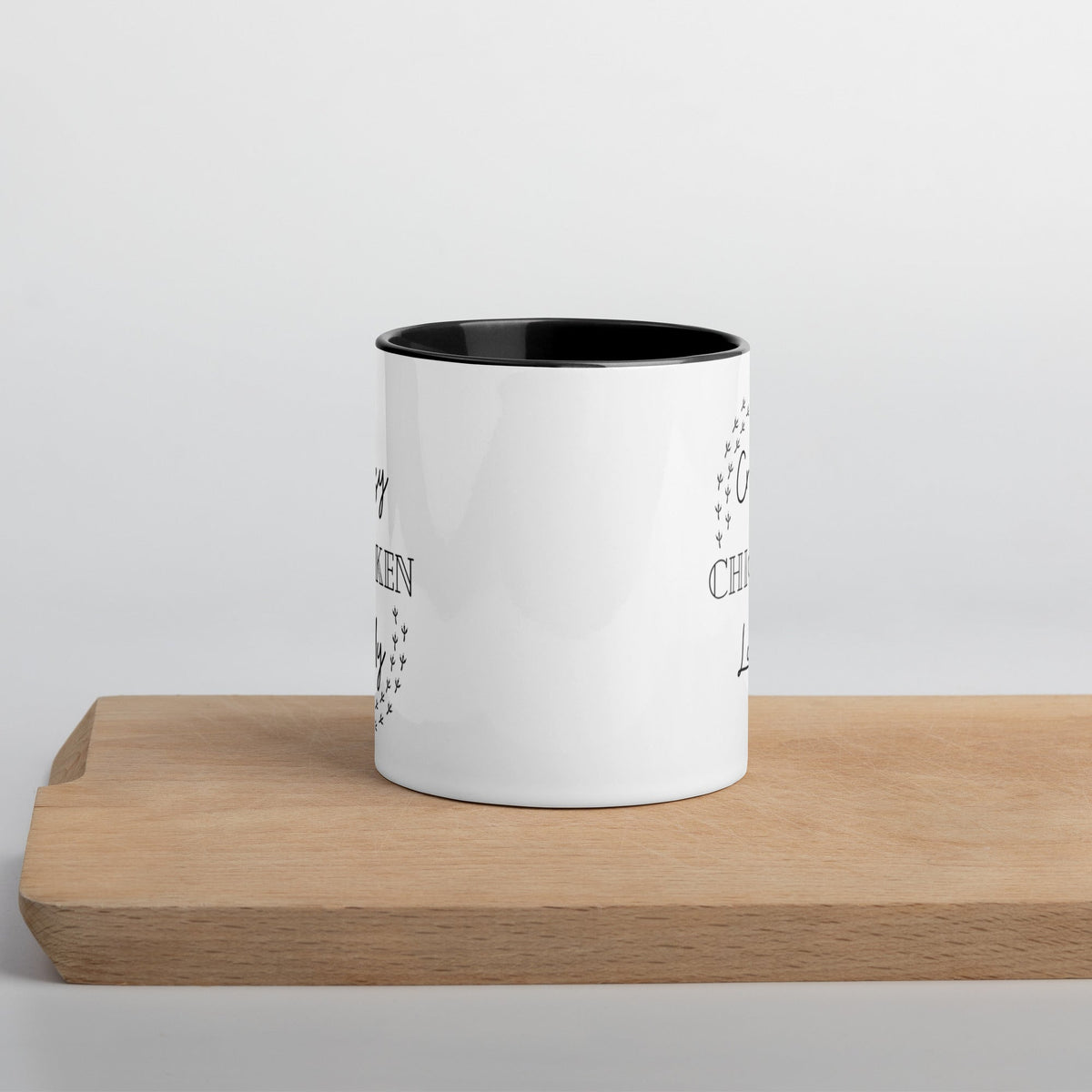 Crazy Chicken Lady Colored Mug - Cluck It All Farms