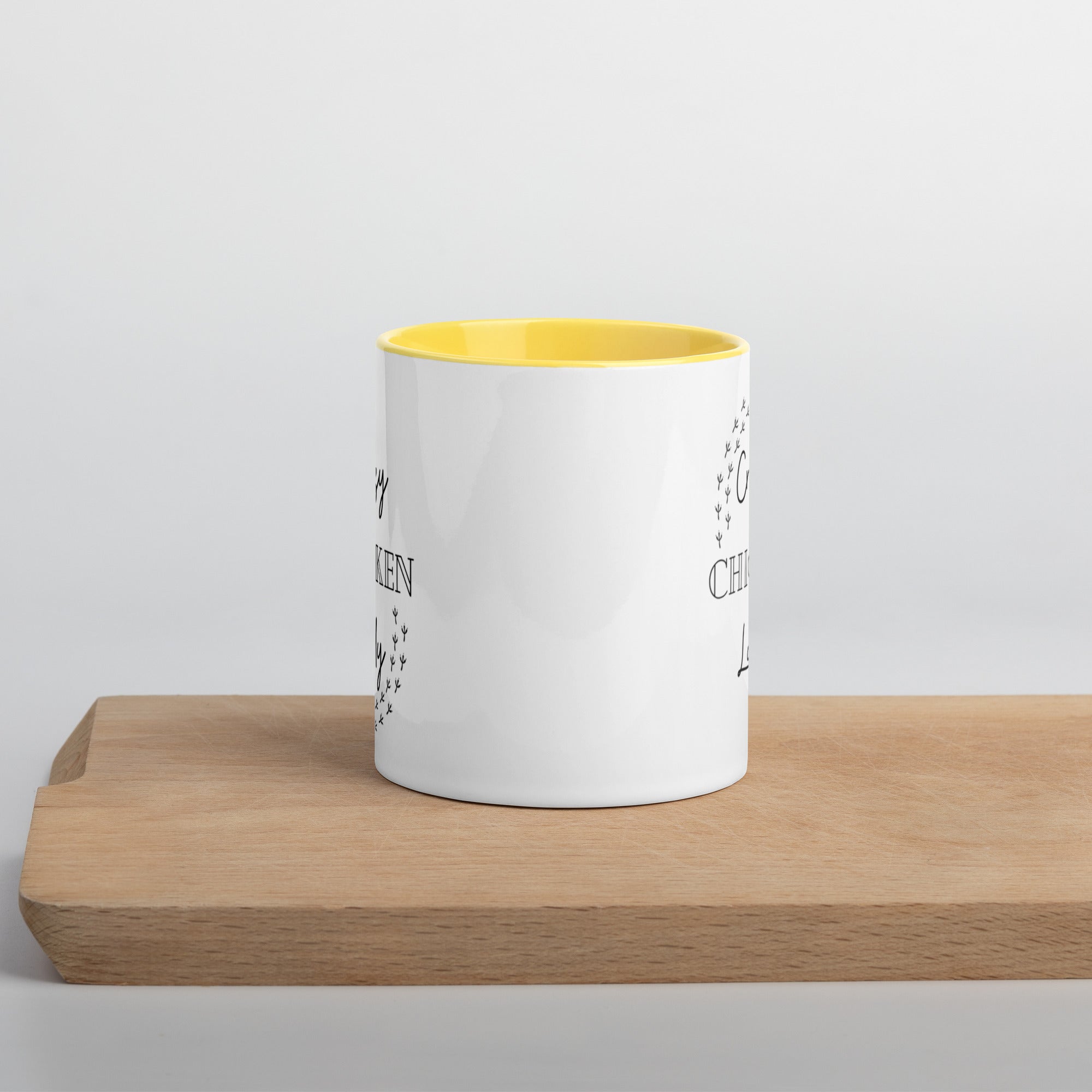 Crazy Chicken Lady Colored Mug - Cluck It All Farms