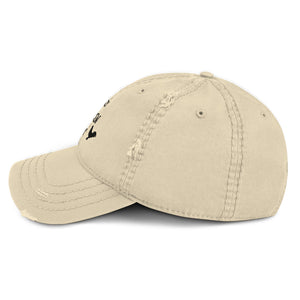 Crazy Chicken Lady Distressed Dad Hat - Cluck It All Farms