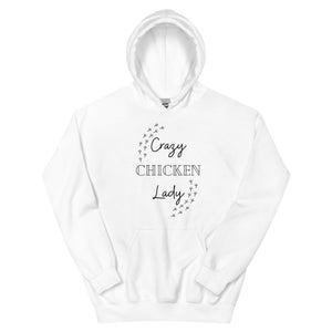 Crazy Chicken Lady Unisex Hoodie - Cluck It All Farms