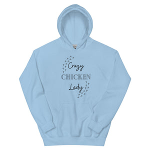 Crazy Chicken Lady Unisex Hoodie - Cluck It All Farms
