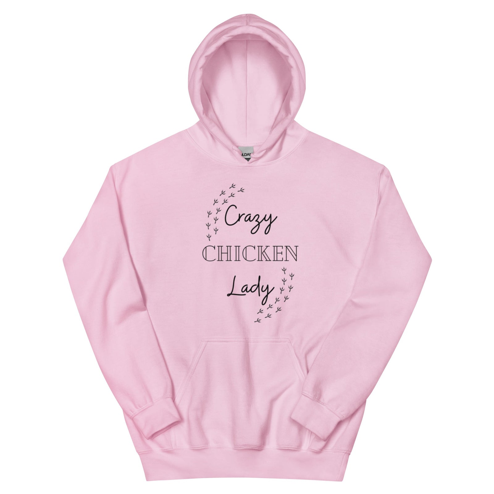 Crazy Chicken Lady Unisex Hoodie - Cluck It All Farms