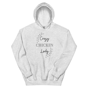 Crazy Chicken Lady Unisex Hoodie - Cluck It All Farms