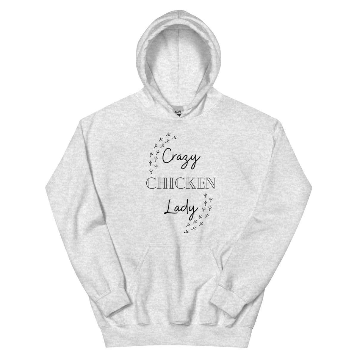 Crazy Chicken Lady Unisex Hoodie - Cluck It All Farms