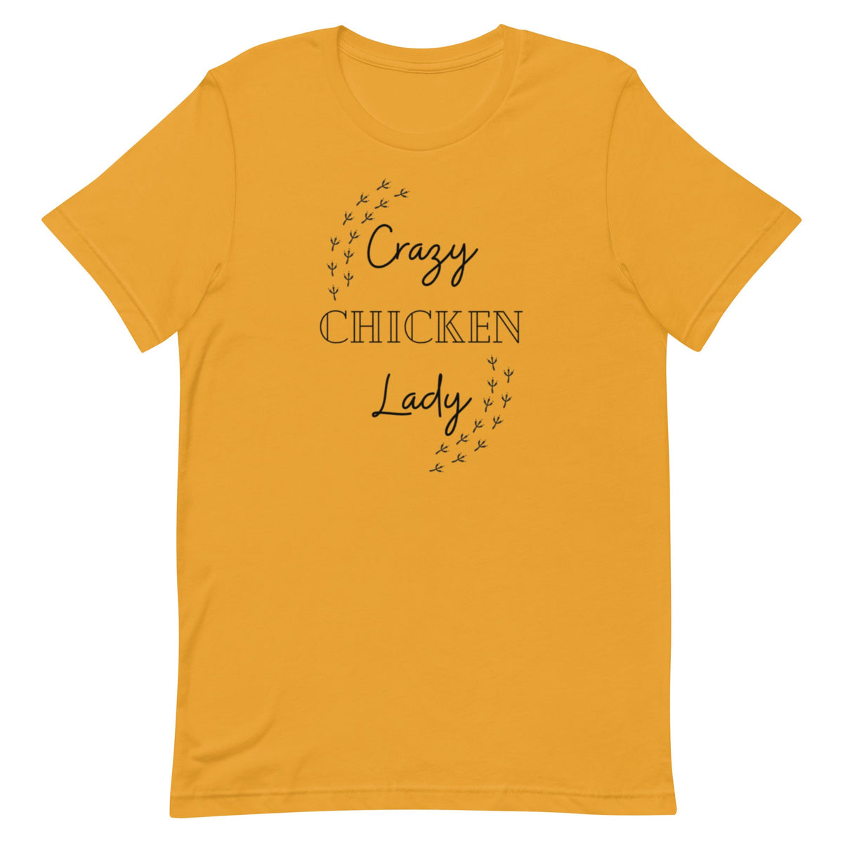 Crazy Chicken Lady Unisex T-Shirt - Cluck It All Farms