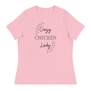 Crazy Chicken Lady Women's Relaxed T-Shirt - Cluck It All Farms