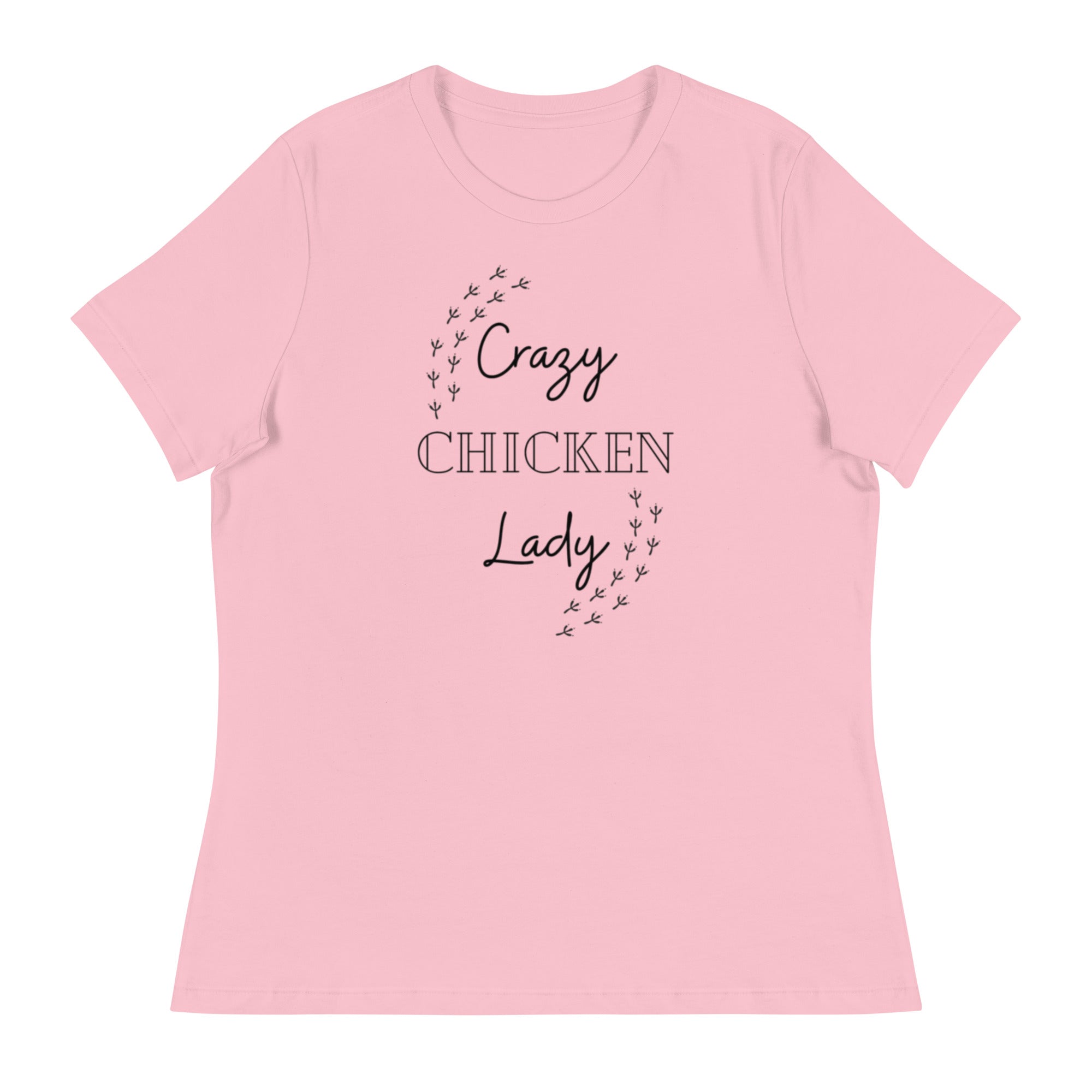 Crazy Chicken Lady Women's Relaxed T-Shirt - Cluck It All Farms